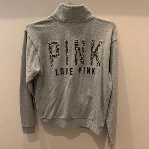 PINK 1/4 Zip Pullover